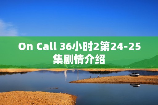 On Call 36小时2第24-25集剧情介绍