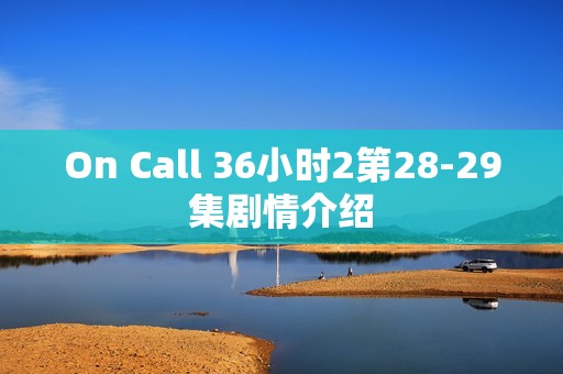 On Call 36小时2第28-29集剧情介绍
