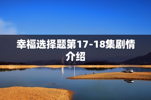 幸福选择题第17-18集剧情介绍