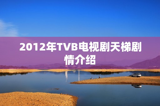 2012年TVB电视剧天梯剧情介绍