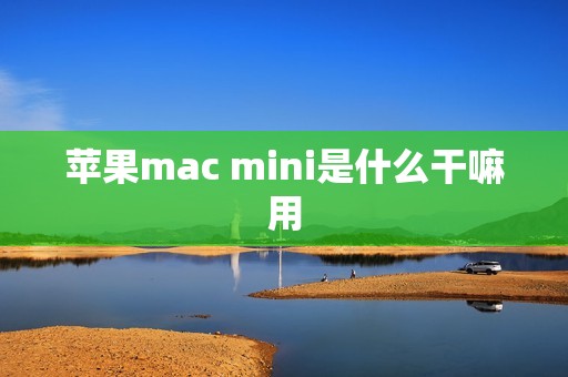 苹果mac mini是什么干嘛用