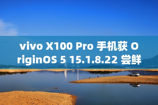 vivo X100 Pro 手机获 OriginOS 5 15.1.8.22 尝鲜升级：优化相机变焦性能，新增小窗简洁模式