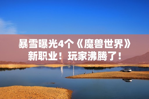 暴雪曝光4个《魔兽世界》新职业！玩家沸腾了！