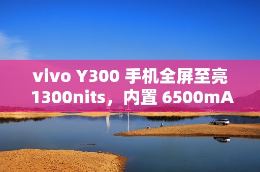 vivo Y300 手机全屏至亮 1300nits，内置 6500mAh 蓝海电池