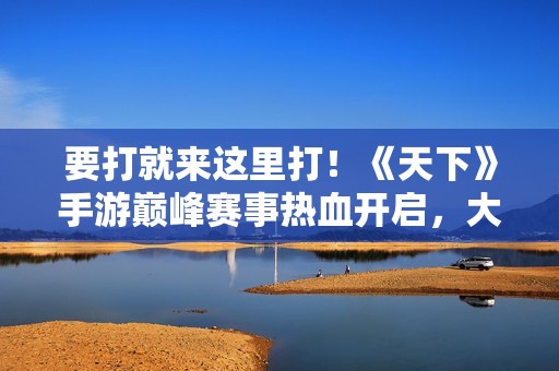 要打就来这里打！《天下》手游巅峰赛事热血开启，大荒高手速来集合！