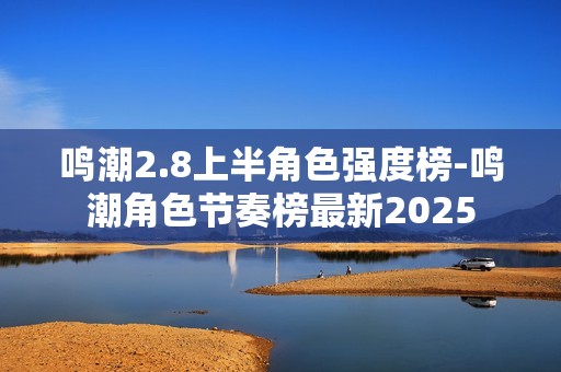 鸣潮2.8上半角色强度榜-鸣潮角色节奏榜最新2025