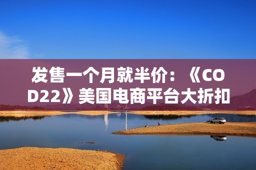 发售一个月就半价：《COD22》美国电商平台大折扣