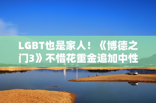 LGBT也是家人！《博德之门3》不惜花重金追加中性代词