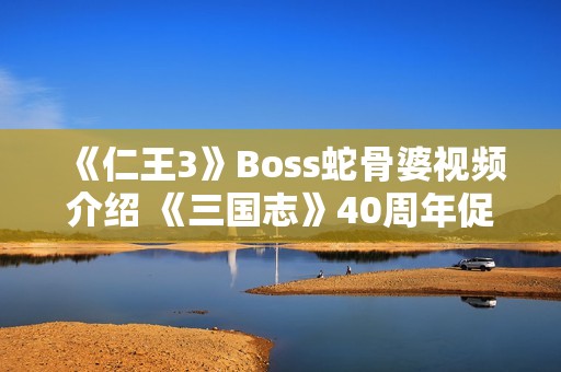 《仁王3》Boss蛇骨婆视频介绍 《三国志》40周年促销开启