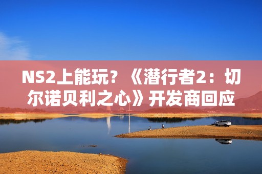 NS2上能玩？《潜行者2：切尔诺贝利之心》开发商回应移植可能