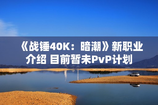 《战锤40K：暗潮》新职业介绍 目前暂未PvP计划