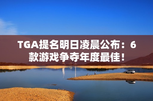 TGA提名明日凌晨公布：6款游戏争夺年度最佳！