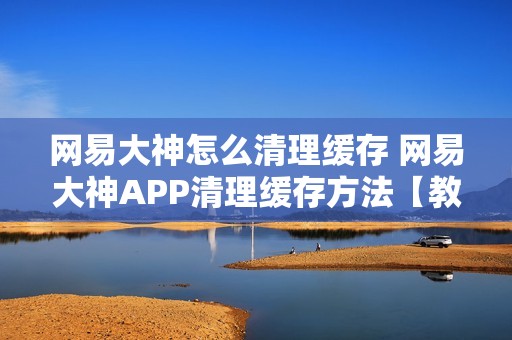 网易大神怎么清理缓存 网易大神APP清理缓存方法【教程】