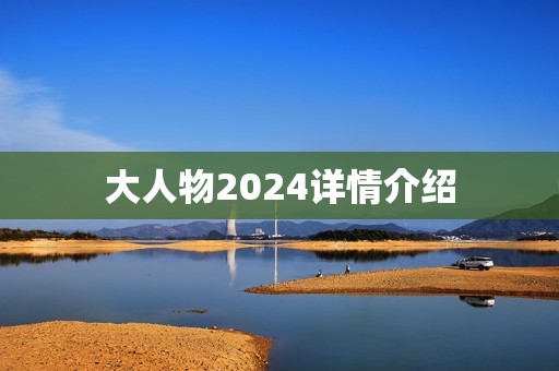 大人物2024详情介绍