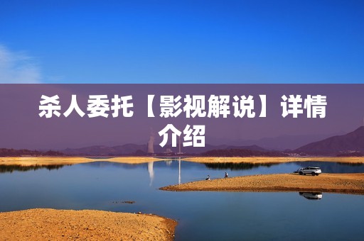 杀人委托【影视解说】详情介绍