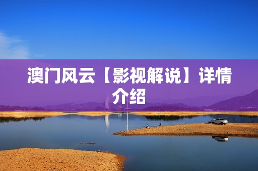 澳门风云【影视解说】详情介绍