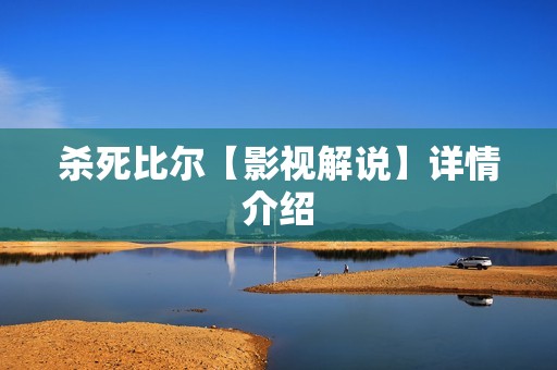 杀死比尔【影视解说】详情介绍