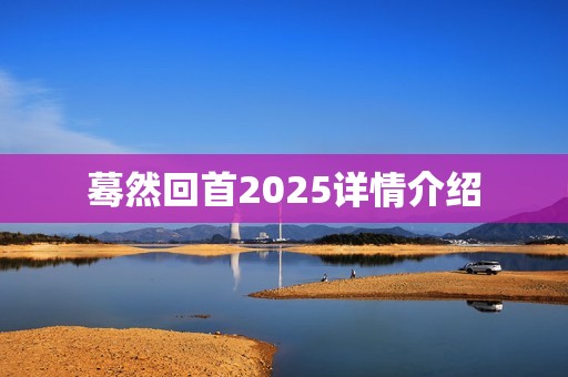 蓦然回首2025详情介绍