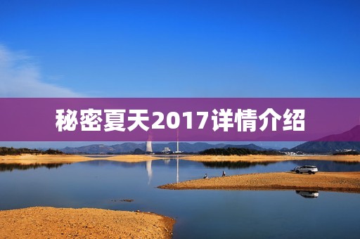 秘密夏天2017详情介绍