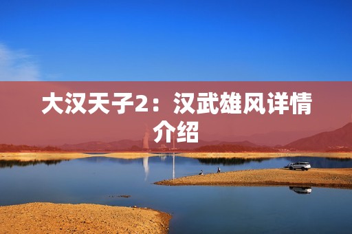 大汉天子2：汉武雄风详情介绍