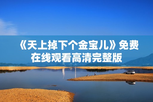《天上掉下个金宝儿》免费在线观看高清完整版