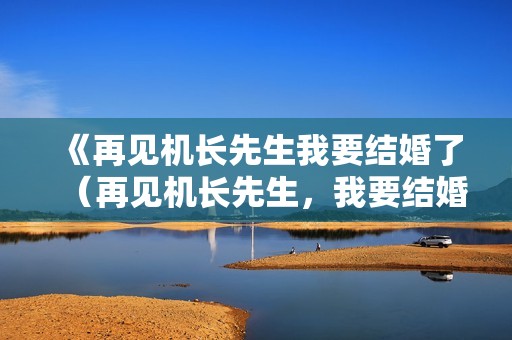 《再见机长先生我要结婚了（再见机长先生，我要结婚了）》免费在线观看高清完整版