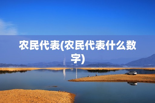 农民代表(农民代表什么数字)