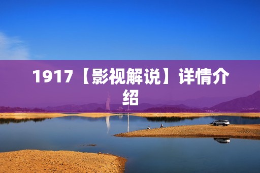 1917【影视解说】详情介绍