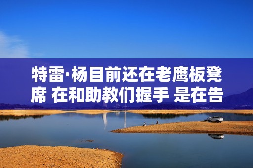 特雷·杨目前还在老鹰板凳席 在和助教们握手 是在告别吗？