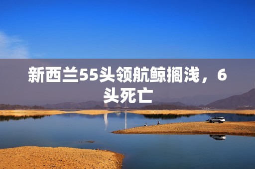 新西兰55头领航鲸搁浅，6头死亡