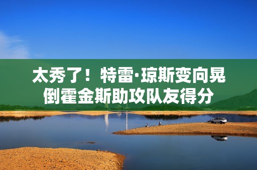 太秀了！特雷·琼斯变向晃倒霍金斯助攻队友得分