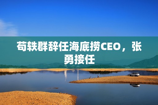 苟轶群辞任海底捞CEO，张勇接任
