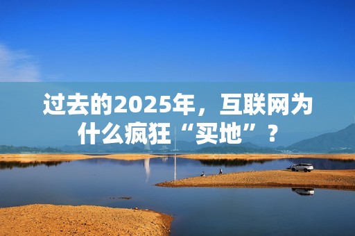 过去的2025年，互联网为什么疯狂“买地”？