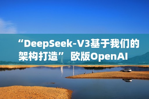 “DeepSeek-V3基于我们的架构打造” 欧版OpenAI CEO逆天发言被喷了