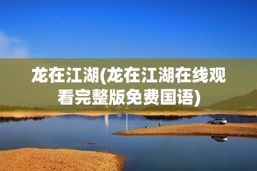龙在江湖(龙在江湖在线观看完整版免费国语)