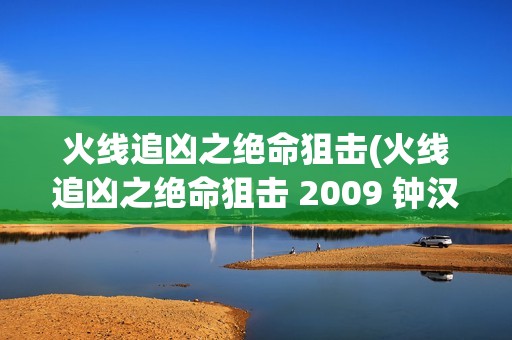 火线追凶之绝命狙击(火线追凶之绝命狙击 2009 钟汉良)