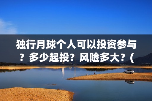独行月球个人可以投资参与？多少起投？风险多大？(独行月球结局什么意思)