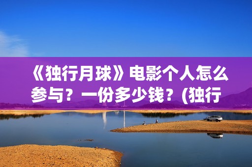 《独行月球》电影个人怎么参与？一份多少钱？(独行月球电影什么时候开机)