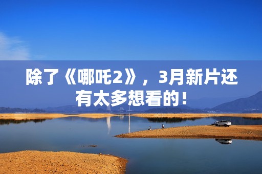 除了《哪吒2》,3月新片还有太多想看的! 除了《哪吒2》,3月新片还有太多想看的!