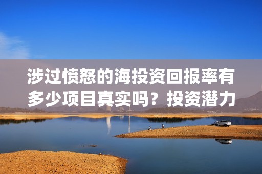 涉过愤怒的海投资回报率有多少项目真实吗?投资潜力高吗?(涉过愤怒的海没过审) 涉过愤怒的海投资回报率有多少项目真实吗?投资潜力高吗?(涉过愤怒的海没过审)