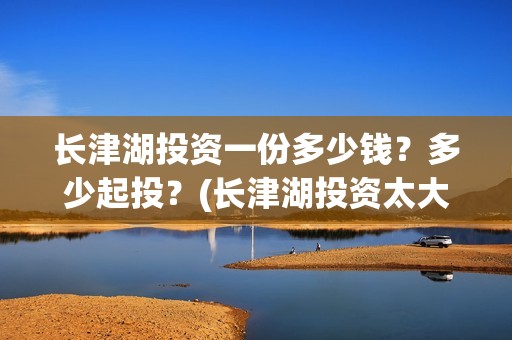长津湖投资一份多少钱？多少起投？(长津湖投资太大估计亏本)
