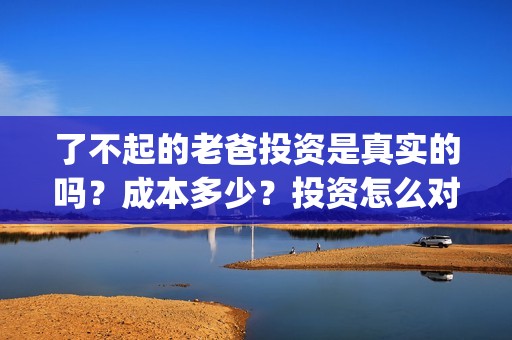 了不起的老爸投资是真实的吗？成本多少？投资怎么对接？(了不起的老爸2021)