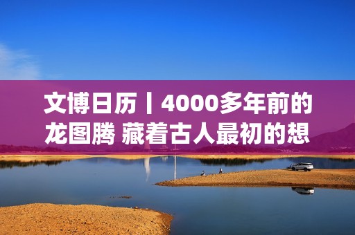 文博日历丨4000多年前的龙图腾 藏着古人最初的想象(文博报价)