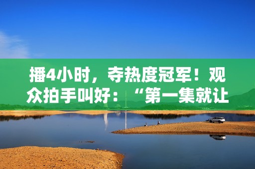播4小时,夺热度冠军!观众拍手叫好:“第一集就让人欲罢不能” 播4小时,夺热度冠军!观众拍手叫好:“第一集就让人欲罢不能”