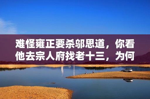 难怪雍正要杀邬思道，你看他去宗人府找老十三，为何要拿那坛老酒