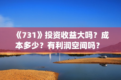 《731》投资收益大吗？成本多少？有利润空间吗？ 投资门槛是多少？投资多少钱?(731总投资多少)