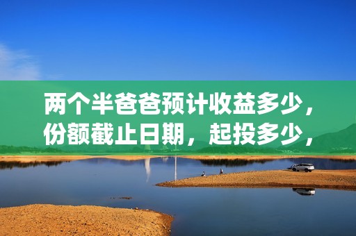 两个半爸爸预计收益多少，份额截止日期，起投多少，(两个半爸爸预告)