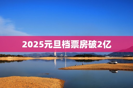 2025元旦档票房破2亿