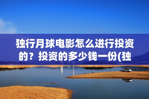 独行月球电影怎么进行投资的？投资的多少钱一份(独行月球出品方)