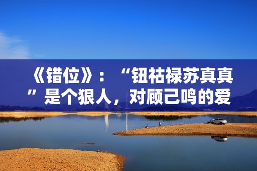 《错位》：“钮祜禄苏真真”是个狠人，对顾己鸣的爱，一言难尽